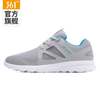 361度跑步鞋6U灰/仙蹤藍 44，35，36，37，38，39，40，41，42，43