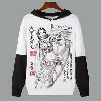 富貴鳥（FUGUINIAO） 長袖 男士T恤 海賊王插色T9 