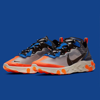 耐克（NIKE）跑步鞋AQ1090-004（藍橙） 