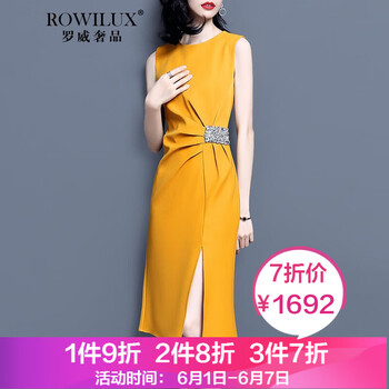 純色連衣裙，微胖妹子的時尚神器