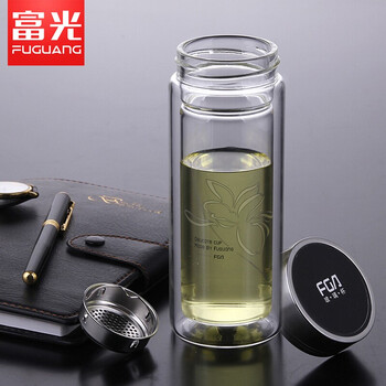 白領(lǐng)愛喝茶，雙層隔熱保溫水壺