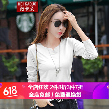 女士厚t恤v領(lǐng)