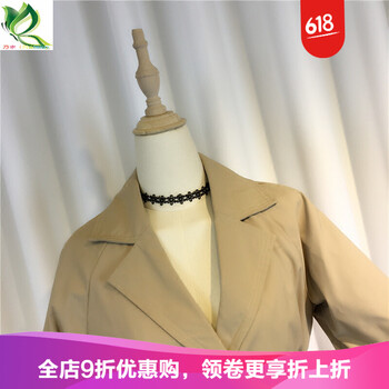 復(fù)古翻領(lǐng)風(fēng)衣，微胖妹子的福音