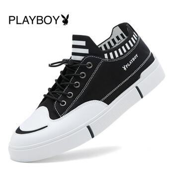 花花公子（PLAYBOY）板鞋白色 39，40，41，42，43