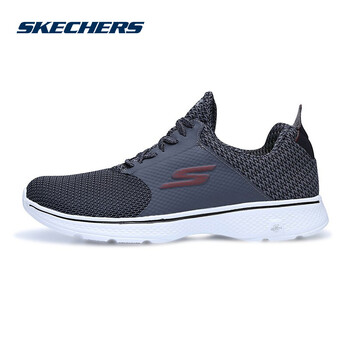 SKECHERS跑步鞋炭灰色/紅色/CCRD 