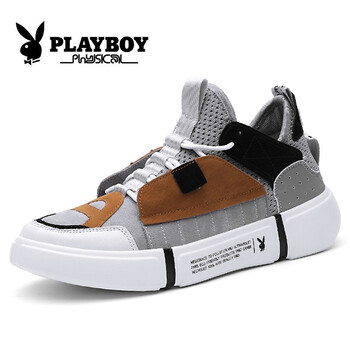 花花公子（PLAYBOY）跑步鞋灰色 44，38，39，40，41，42，43