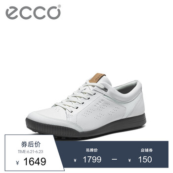 愛步（ECCO）男士白色15061401002 40