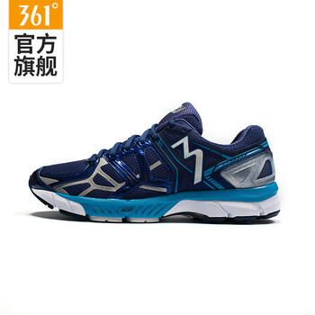 361度跑步鞋墨藍(lán)/原子藍(lán) 40