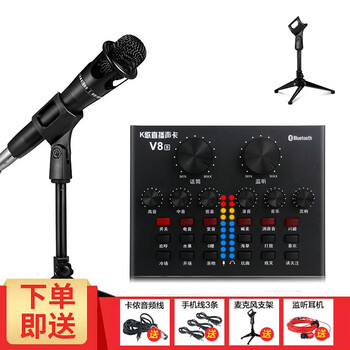 貝音凱  懸掛式 麥克風(fēng) E300麥克風(fēng)套裝【含鋁箱】藍(lán)牙伴奏