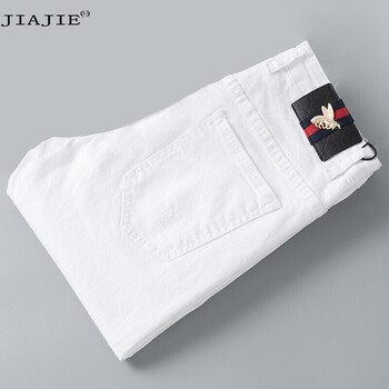 佳界（JIAJIE） 修身褲  男士牛仔褲