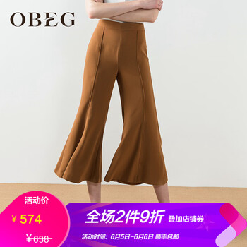 寬松九分褲，微胖妹子的小粗腿！