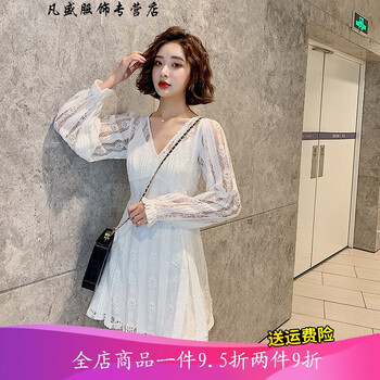 復(fù)古長袖連衣裙，讓你優(yōu)雅一夏