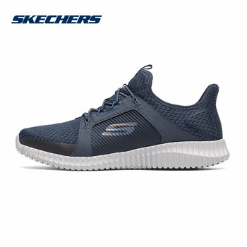SKECHERS跑步鞋海軍藍色/橘色/NVOR 