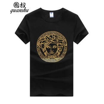 卡梵黎（kafanli） 短袖 男士T恤 黑金 