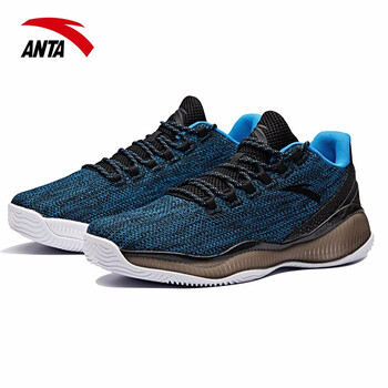 安踏（ANTA）籃球鞋中藍/朝代紫/黑-4 