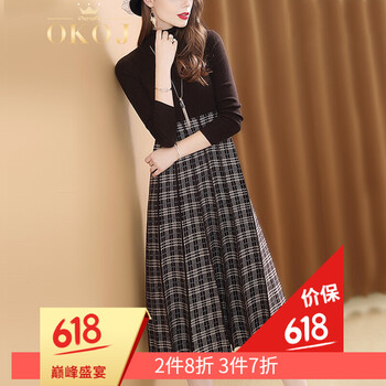 減齡條紋連衣裙，打造甜美小仙女