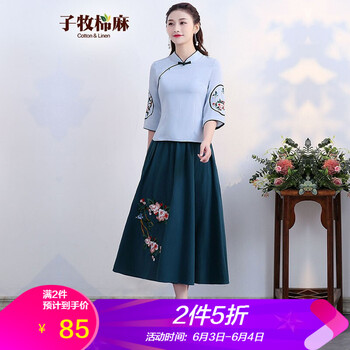 精致刺繡連衣裙，打造優(yōu)雅女神范