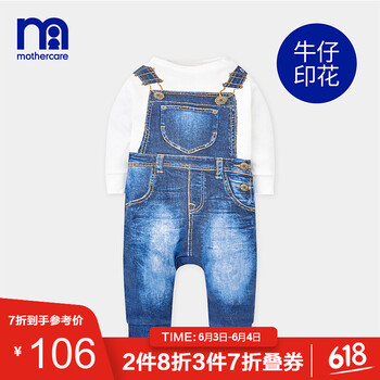 寶寶牛仔連體
