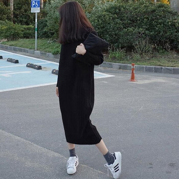 bodywish 純色 亂針修補(bǔ) 連衣裙