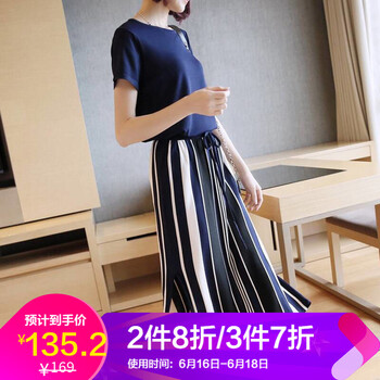 時尚條紋連衣裙，打造優(yōu)雅女人味
