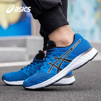 asics跑步鞋湖藍色/黑色 39.5，40.5，41.5，42.5，42