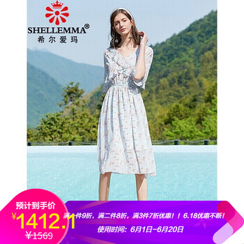 遮住微胖界，收腰袖連衣裙來(lái)襲