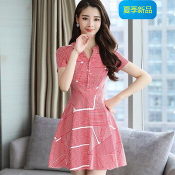百搭條紋裙，打造時(shí)尚小仙女