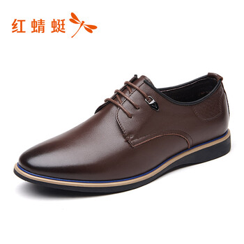 紅蜻蜓男士棕色【加絨款】 41