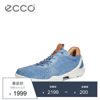 愛步（ECCO）男士牛仔藍(lán)84181402321 
