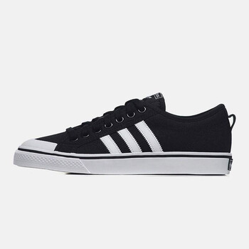 阿迪達(dá)斯（Adidas）板鞋CQ23321號(hào)黑色+亮白 