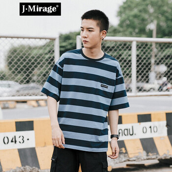 J·Mirage 短袖 男士T恤 淺藍(lán)色 9120 