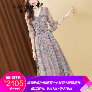 碎花連衣裙，讓你仙氣十足