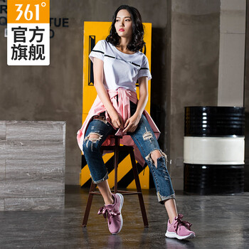 361度跑步鞋藕粉/藕紫 35，36，37，38，39，40，41