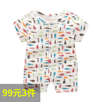 03個(gè)月夏裝衣服