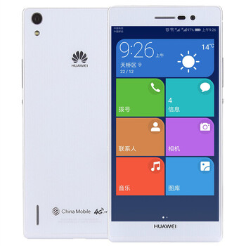 華為（HUAWEI） 華為P7 手機 白色