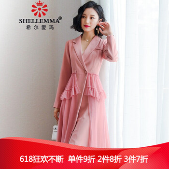 時尚條紋連衣裙，微胖妹子的福音