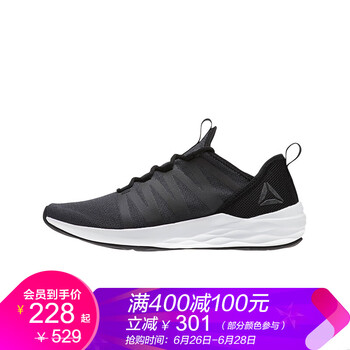 Reebok跑步鞋CM8732-黑色 