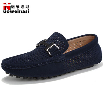 諾維娜斯（Nuoweinasi）男士灰色-絨面款 40