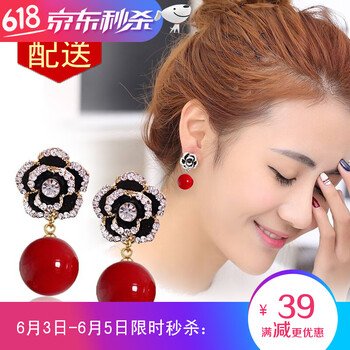 耳環(huán)紅色