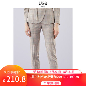 千鳥格顯瘦女褲,怎么樣