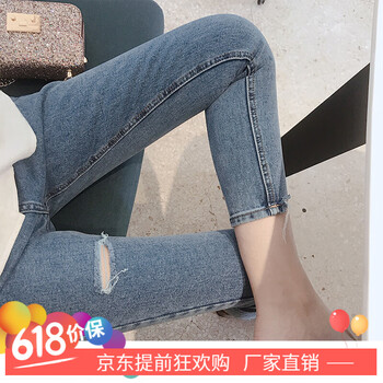 九分牛仔褲，微胖美眉的好幫手！