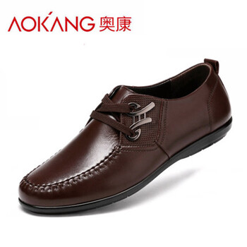 奧康（Aokang）男士棕色A款加絨 41