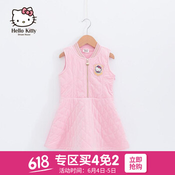 女童紅色背心裙秋冬