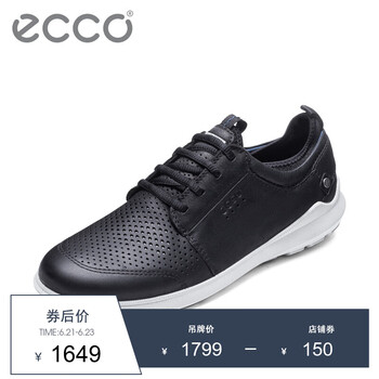 愛步（ECCO）男士黑色53480402001 