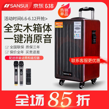 山水（SANSUI）  音箱/音響 SG4-12+2只無(wú)線話筒
