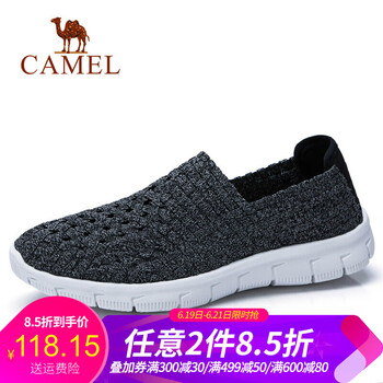 駱駝（CAMEL）男士A812304270 黑色 男款 41