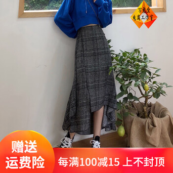 高腰半身裙，微胖美眉的小心機