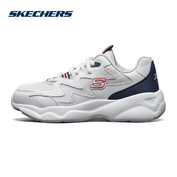 SKECHERS板鞋白色/黑色/紅色/WBLR 38