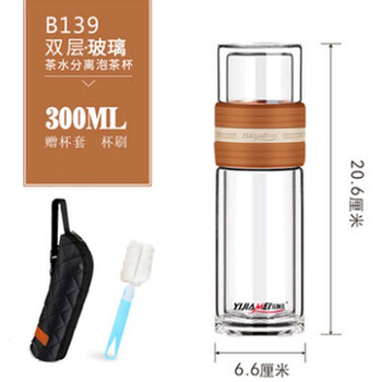 孩子愛喝喝茶，雙層玻璃杯來助力