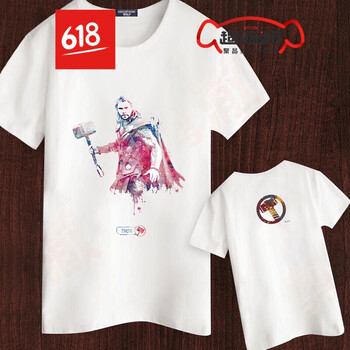 林中尋 短袖 男士T恤 雷神 